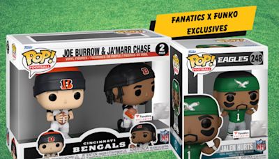 Fanatics just dropped exclusive new Joe Burrow and Jalen Hurts NFL Funko Pop! figures