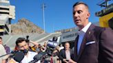New Arizona State athletic director Graham Rossini quietly introduced on Thursday
