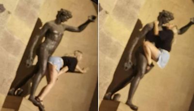 Italian officials slam tourist who ‘mimicked sex acts’ on a statue of Bacchus in Florence