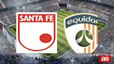 Santa Fe vs La Equidad: estadísticas previas y datos en directo | Liga BetPlay II 2024