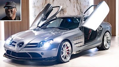 Michael Jordan’s Old Mercedes-Benz SLR McLaren Is Now up for Grabs