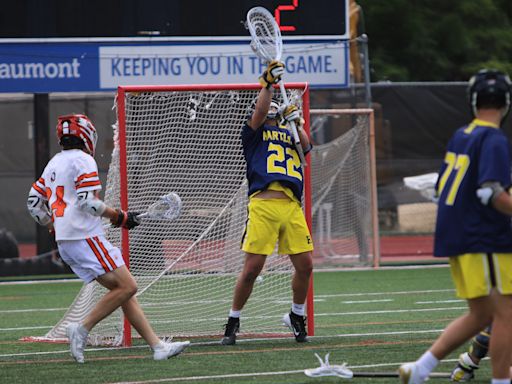 Facing Lockwoods prepped freshman Hartland lacrosse goalie to take down Brother Rice