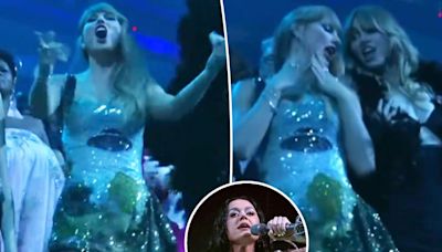 Taylor Swift dances like nobody’s watching during Katy Perry’s 2024 VMAs performance