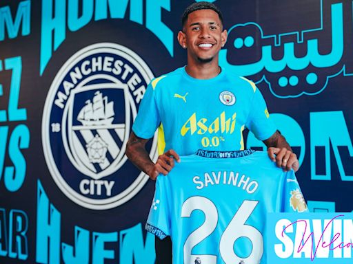 Savinho squad number confirmed