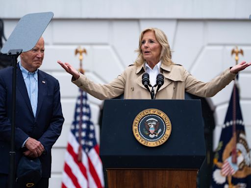 Jill Biden will rally veterans and military families as Biden team seeks to move focus back to Trump