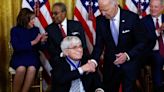 U.S. President Biden holds the Presidential Medal of Freedom ceremony at the White House in Washington