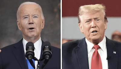 Fox poll shows Trump leading Biden by 1 point; holds bigger lead with RFK Jr.