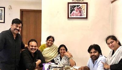 Chiranjeevi And Family Celebrate Brother Pawan Kalyan's Election Win; Allu Arjun Skips