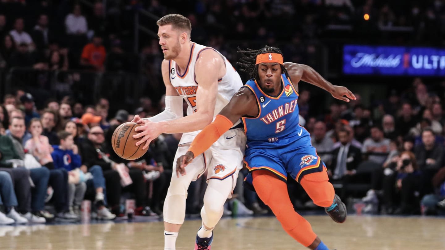 Thunder Center Helping Knicks Rookie