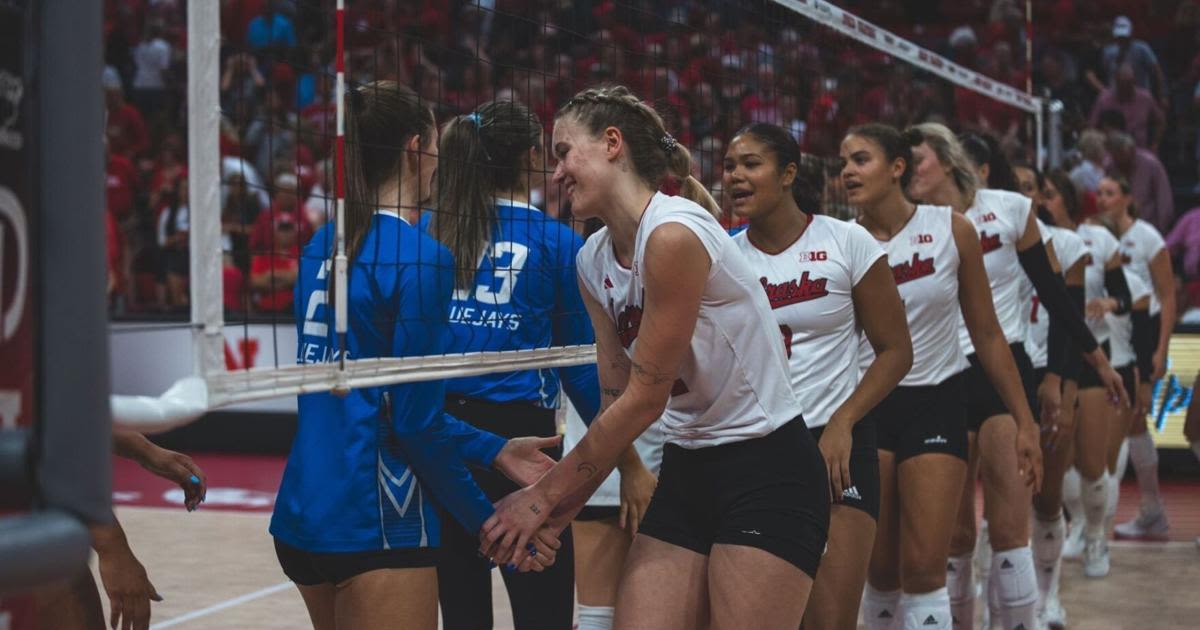 Live updates: No. 5 Nebraska volleyball hosts No. 9 Creighton