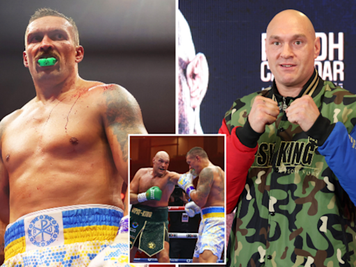 Tyson Fury and Oleksandr Usyk set for massive pay increases as fight purses revealed for rematch