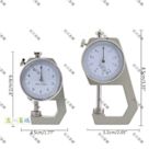【吉川易购】錶盤厚度計10 20mm皮革紙張厚度計測量儀精度0.1mm