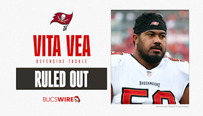 INJURY UPDATE: Vita Vea ruled OUT with knee injury