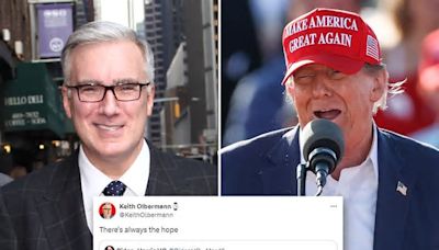 Keith Olbermann sparks outrage by saying ‘there’s always the hope’ Trump will be treated worse than Lincoln, who was assassinated