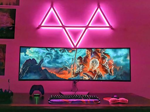 My gaming room looks way better with these smart lights and right now they're on sale