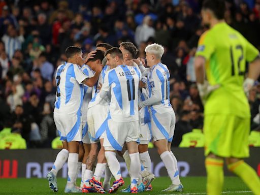 Argentina derrotó a Chile por 3 a 0 en el partido de las eliminatorias sudamericanas