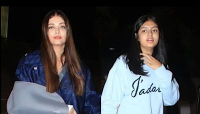 Aishwarya Rai Bachchan With Her Injured Arm Heads to Cannes With Daughter Aaradhya, Netizens Feel Proud - Check Reactions