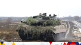 What are Leopard 2 and M1 Abrams battle tanks and what armoured vehicles are NATO countries sending to Ukraine?