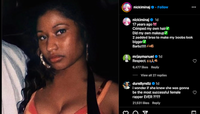 Nicki Minaj Accused Of Ignoring Ice Spice's IG Comment