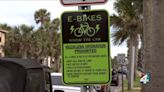 Neptune Beach Police Department posts signs to stop ‘dangerous operations of e-bikes’