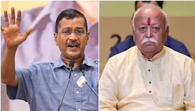 Arvind Kejriwal's 5 questions to RSS chief Mohan Bhagwat on BJP's politics