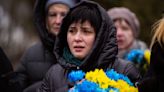 Tears, defiance and new tanks in Ukraine for war anniversary