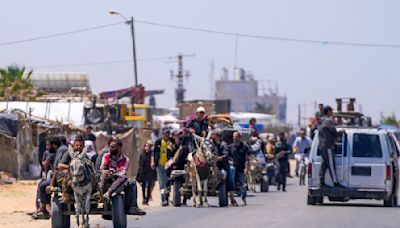 'We are determined': Netanyahu issues statement on weapons as Palestinians flee Rafah