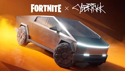 Epic Games y Tesla hacen colaboración inédita en Fortnite con el Cybertruck