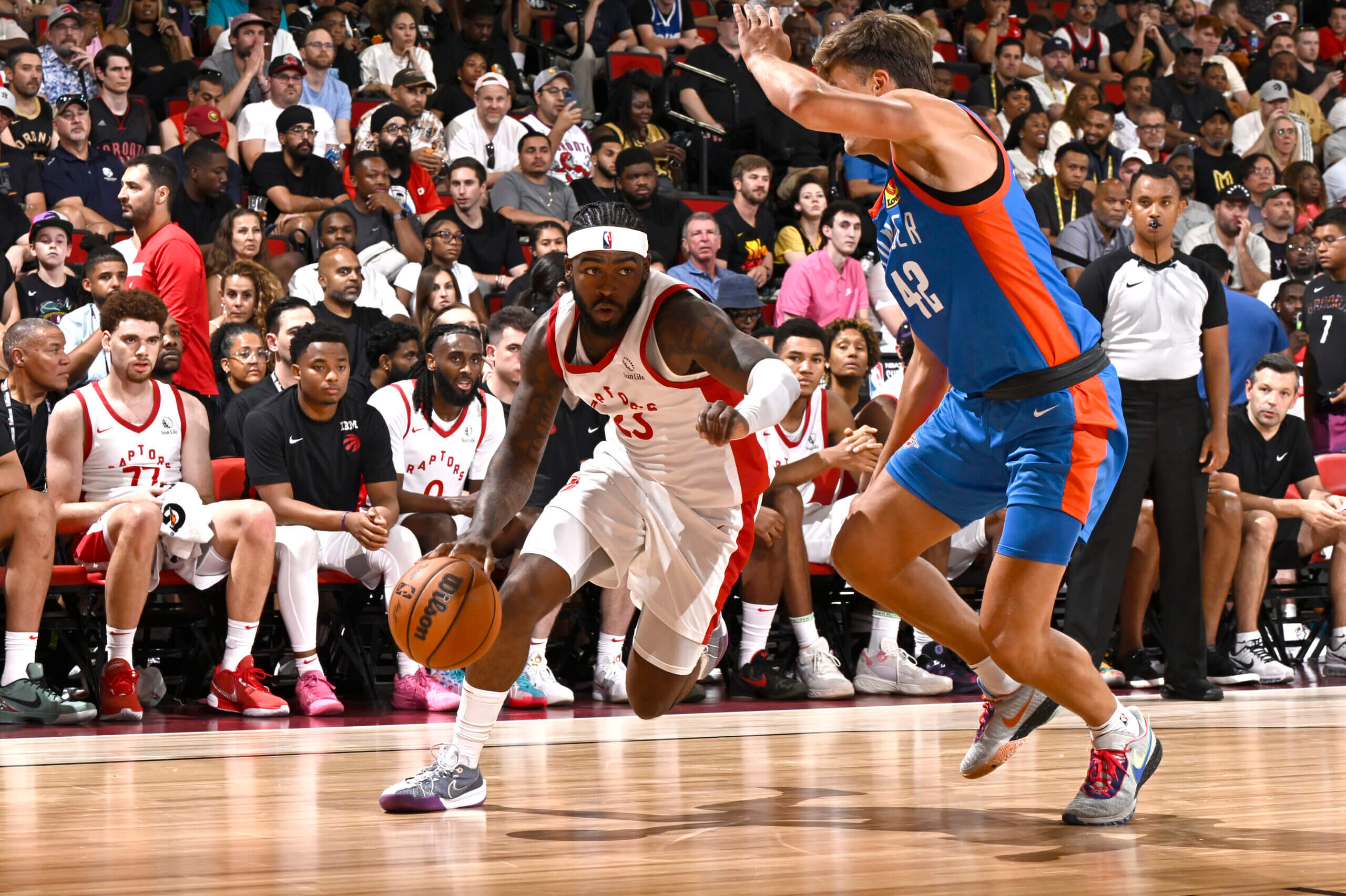 Toronto Raptors' defensive makeover begins with Jamal Shead at Las Vegas Summer League