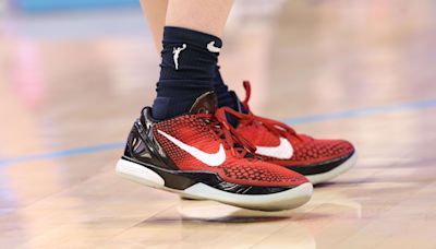 Caitlin Clark Wore Kobe Bryant's Nike Sneakers in WNBA Debut