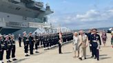 Charles and Camilla meet veterans to mark 40th anniversary of Falklands war