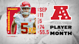 Chiefs P Tommy Townsend earns AFC Special Teams Player of the Month honors