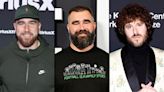 Travis and Jason Kelce Ask Musician Lil Dicky to Give Them Rap Names: ‘That Fits for You’