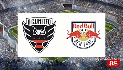 DC United vs New York Red Bulls: estadísticas previas y datos en directo | MLS - Liga USA 2024