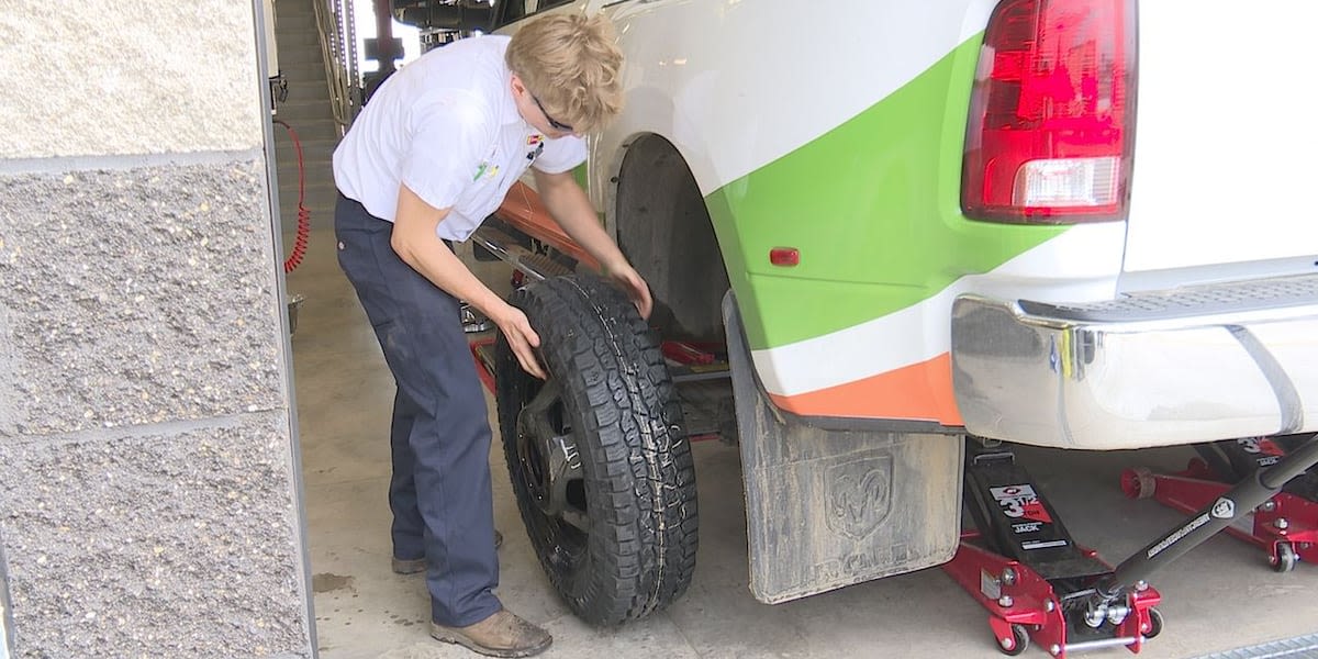 New business in Sioux Falls donates tires to Thrive Mobile Market