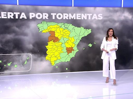 Una dana deja tormentas este viernes y sábado, con temperaturas hasta 10ºC menos