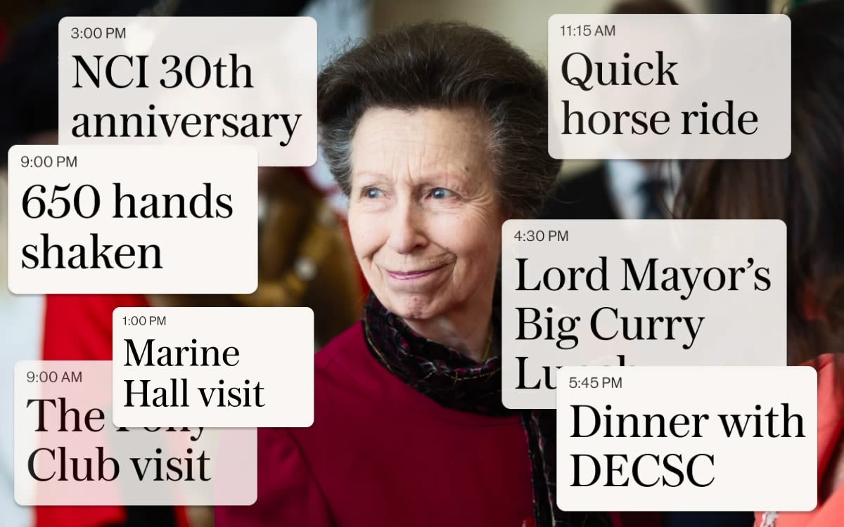 I joined the inexhaustible Princess Anne on the road – this is what I learnt