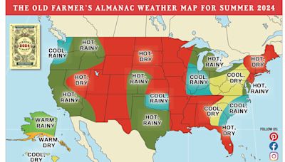 Old Farmer's Almanac predicts a cool and dry summer for Greater Cincinnati