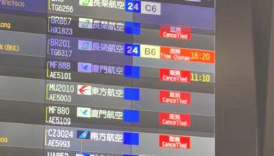 桃機今取消219航班 航空公司視天候持續滾動調整