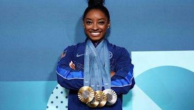 Biles achieves 'more than wildest dreams' in Paris