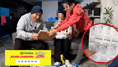 Peruano sorprende al revelar cuánto ganó al invertir S/500 en comprar tickets de La Tinka: "No haré más TikTok"