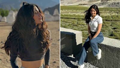 Laapataa Ladies star Pratibha Ranta enjoys mountain vacation in Ladakh; see pictures