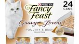 Purina Fancy Feast Gravy Lovers Poultry and Beef Gourmet Wet Cat Food Variety Pack, Now 13% Off
