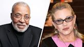 The first time James Earl Jones met Carrie Fisher wasn't on Star Wars