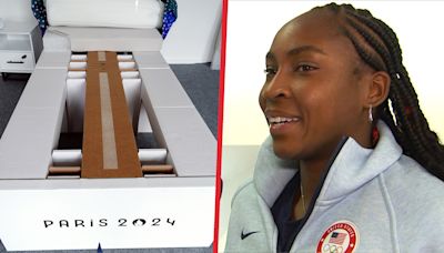 Does Coco Gauff Get Cardboard Bed Upgrade For Being Paris Olympics Flag Bearer? | Access