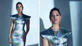 Tamannaah Bhatia Goes Futuristic In Holographic Dress, See The Beauty Ace Her Fashion Game - News18