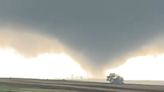 When a very rare clockwise spinning tornado touched down in South Dakota