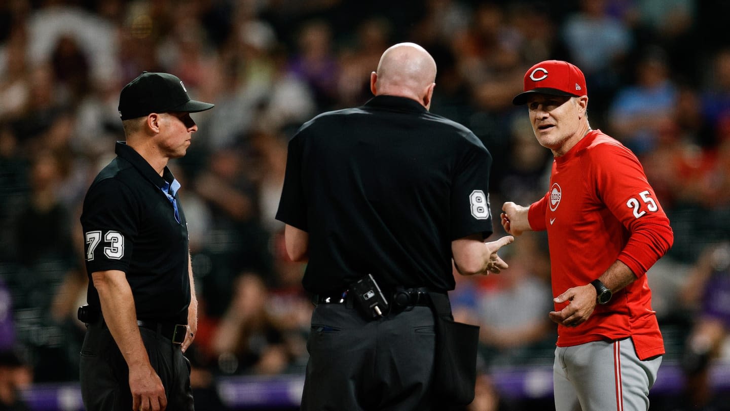 Watch: Cincinnati Reds Manager David Bell Gets Ejected on Sunday Against Boston Red Sox