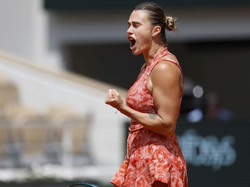 Aryna Sabalenka joins fellow big guns in French Open quarter-finals