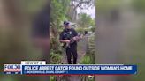 JSO officers, trapper help capture gator outside home of 104-year-old woman